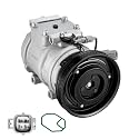 BDFHYK 58398 AC Compressor with Clutch Compatible with Toyota Camry 1986-1991 2.0L &amp; 1992-2001 2.2L, Celica 1988-1989 2.0L &amp; 1990-1999 2.2L, Solara 1999 2000 2001, Replaces 57398, 4711160