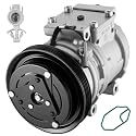 BDFHYK 67324 AC Compressor with Clutch Compatible with Toyota Tacoma