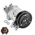 BDFHYK 67438 AC Compressor with Clutch Compatible with Nissan Altima 2002-2006 3.5L V6, Maxima 2003 2004 2005 2006 3.5L V6, Gas, Replaces 035095, 10350950, 471-5007