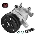BDFHYK 68184 Air Conditioning A/C Compressor Compatible with Dodge Nitro 2007-2008 V6 3.7L, Compatible with Jeep Liberty 2006-2008 V6 3.7L, Replace# 55111400AB