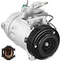 BDFHYK 68682 Air Conditioning A/C Compressor with Clutch Compatible with Infiniti EX35 EX37 FX35 FX37 G37 M37 Q40 Q60 Q70 Q70L QX50 QX70 370Z 2009-2019
