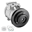 BDFHYK 78316 AC Compressor with Clutch Compatible with Toyota 4Runner 1996 1997 1998 1999 2000 2001 2002 3.4L V6, Gas, Replaces 77316, 47-1164, 03-4693, 1177316
