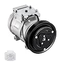 BDFHYK 78328 Air Conditioning AC Compressor with Clutch Compatible with Acura Legend 1991-1995 3.2L, RL 1996-2004 3.5L, TL 1996-1998 2.5L 3.2L, Gas, Replaces 78350, 815643