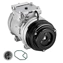 BDFHYK 78335 Air Conditioning AC Compressor with Clutch Compatible with Toyota Tacoma 1995-2004 2.4L &amp; 1995-2004 2.7L, T100 1994-1998 2.7L l4, Gas, Replaces 77335, 27465, 638810