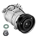 BDFHYK 78383 Air Conditioning AC Compressor with Clutch Compatible with Acura CL 2001-2003, TL 1999-2003, 3.2L V6, Fit for Honda Accord 2001 2002 2.3L l4 &amp; 3.0L V6, Gas, Replaces 638839, 6512111