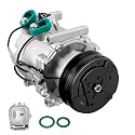 BDFHYK 78560 Air Conditioning AC Compressor with Clutch Fit for Honda Civic 1994-2000 1.5L &amp; 1996-2000 1.6L, Civic del Sol 94-95 1.5L &amp; 94-97 1.6L, CR-V 97-01 2.0L, Gas, Replaces 6511646, 20-03062