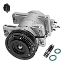 BDFHYK 98490 Air Conditioning A/C Compressor with Clutch Compatible with Nissan Rogue 2008-2013 L4 2.5L, Compatible with Nissan Rogue Select 2014-2015 L4 2.5L