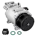 BDFHYK 98560 Air Conditioning AC Compressor with Clutch Compatible with Acura CSX 2006-2010, Compatible with Honda Civic 2006 2007 2008 2009 2010 2011, 2.0L l4, Gas, Replaces 6512492