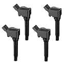 BDFHYK Ignition Coil Pack UF716 Set of 4 Compatible with Audi,Compatible with Volkswagen 1.4L 1.8L 2.0L 2.5L 2.9L 3.0L 4.0L L4 L5 V6 V8 Replacement for UF752 UF765 06J905110D C874 0986221072 V10700100