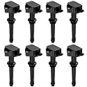 BDFHYK Ignition Coil Packs Compatible with Jaguar XF XFR XJ XK XKR XKR-S LR4, Compatible with Land Rover Range Rover Sport 5.0L V8,Coil for GN10591 5C1844 1788514 C877 UF618 Set of 8