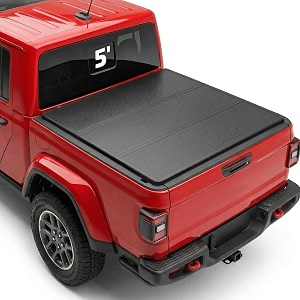 BDFHYK Tri-Fold Truck Bed Tonneau Cover for