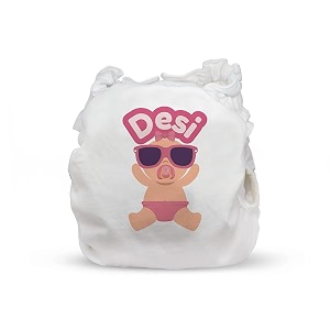 baby extra large 2-3 years above 15 kgs breathable cloth diaper cover - pul fabric  washable amp reusable rash free and leakproof  dries in minutes  use any nappy pad or disposable insert print desi diva