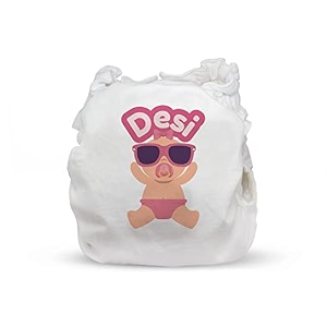 baby large 12-24 m upto 15 kgs breathable cloth diaper cover - pul fabric  washable amp reusable rash free and leakproof  dries in minutes  use any nappy pad or disposable insert print desi diva