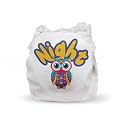 baby Medium (6-12 M) upto 12 Kgs Breathable Cloth Diaper Cover - PUL fabric | Washable &amp; reusable, Rash free and Leakproof | Dries in Minutes | Use any Nappy Pad or disposable insert (Print: Night Owl)