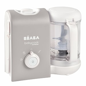 beaba babycook express multifunctional baby food processor blender steamer sterilizer and cooker baby essentials baby food fast cooking grey