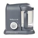 BEABA Babycook Solo - 4 in 1 Baby Food Processor, Blender and Cooker - Steam Cooking - 1100ml Capacity - Navy