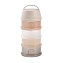 BEABA Formula and Snack Container, Baby Formula Dispenser, Toddler Baby Snack Storage Container, Holds up to 11 Doses of Milk Powder Per Compartment, Made in France, Oat
