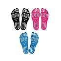 Beach Foot Pads Barefoot 3 Packs for Barefoot Lovers, Invisible Adhesive Stick on Feet Pad Soles for Beach, Swimming Pool, Spa, Hot Sand, Walking, Water Sport Party. (XL-3Packs)