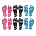 Beach Foot Pads Barefoot 6 Packs for Barefoot Lovers, Invisible Adhesive Stick on Feet Pad Soles for Beach, Swimming Pool, Spa, Hot Sand, Walking, Water Sport Party. (S-6Packs)