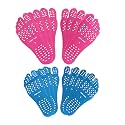 Beach Foot Pads Barefoot 8 Packs for Barefoot Lovers, Invisible Adhesive Feet Sticker for Beach, Swimming Pool, Spa, Hot Sand, Walking, Water Sport Party. (L-8Packs)