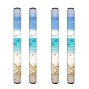 Beach Starfish Refrigerator Door Handle Covers Set of 4, Antiskid Protector for Fridge Oven Keep Your Kitchen Appliance Clean from Smudges, Food Stains, Coastal Kitchen Fridge Decoration