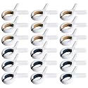 Beach Towel Clips Beach Chair Clips Heavy Duty Beach Towel Clips Towel Clips for Cruise Towels Plastic Clothespins for Beach Chairs to Keep Your Towel from Blowing Away (18, Brown)