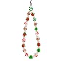 Beaded Camera Wrist Strap Cute Digital Camera Charm Lanyard Phone Charms Strap Beaded Camera Chain for Phone