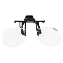 The Beadsmith Clip-On Magnifying Glasses – Flip-Up Lenses, +3.00 Strength, 3.75” Wide