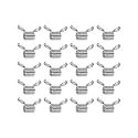 The Beadsmith SpringEEZ Bead Clamps – 20 Small Size Stainless-Steel Spring Clips for Jewelry &amp; Bracelet Making Kit Projects, Prevent Beads from Falling While Beading