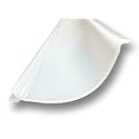 Beam Lighting Under Cabinet Light Cover Replacement | White Ribbed Acrylic Diffuser (for UC8, 18")