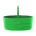 Beamer DePiper Green Ashtray with Built in Cleaning Poker Spike Tool to Clean out Pipes and Bowls Quickly and Mess Free and Beamer Smoke Sticker
