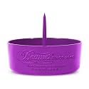 Beamer DePiper Purple Ashtray with Built in Cleaning Poker Spike Tool to Clean out Pipes and Bowls Quickly and Mess Free and Beamer Smoke Sticker