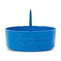 Beamer DePiper Transparent Blue Ashtray with Built in Cleaning Poker Spike Tool to Clean out Pipes and Bowls Quickly and Mess Free and Beamer Smoke Sticker