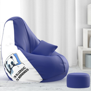 beannie 4xl teardrop bean bag  with bean filling