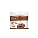 Beanut Chocolate Creamy Peanut Butter 240gm | 19gm Protein | 100% Vegan Peanut Butter, 100% Pure Roasted Peanut | High in Protein Spread, Gluten &amp; Cholesterol Free, Nut Butter