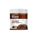 Beanut Chocolate Peanut Butter Crispy - 340gm | Tasty Nut Butter Spread Classic Peanut Butter with Rich Fiber High Protein Peanut Butter | Non-GMO, Gluten Free, Vegan &amp; Cholesterol Free