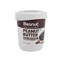 Beanut Dark Chocolate Creamy Peanut Butter 1kg | 18gm Protein | 100% Vegan Peanut Butter, 100% Pure Roasted Peanut | High in Protein Spread, Gluten &amp; Cholesterol Free, Nut Butter