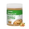 Beanut Natural Peanut Butter Crunchy Unsweetened is a Smart Choice From Real Roasted Pressed Protein, Non GMO, Gluten Free, Vegan And Cholesterol Free Gym, Exercise Daily Energetic-(340g - Pack of 1)