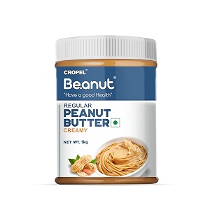 beanut peanut butter creamy - 1kg 100 pure roasted peanutsnon-gmo gluten amp cholesterol free vegan high in protein nut butter peanut butter