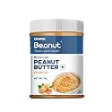 Beanut Peanut Butter Crunchy is a Smart Choice From Real Roasted Pressed Protein, Non GMO, Gluten Free, Vegan And Cholesterol Free Gym, Exercise Daily Energetic-(1kg - Pack of 1)