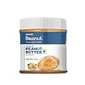 Beanut Peanut Butter Crunchy - 510gm, 100% Pure Roasted peanuts,NON-GMO Gluten &amp; Cholesterol Free, Vegan, High in Protein, Nut Butter, Peanut Butter