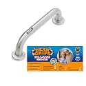 BEAR GRIPS Fall-Safe 304 Stainless Steel 25mm Anti-Slip Grab bar for Toilet and Bathroom handrailing and Safety Handle for Elderly Senior Citizens – 20 cm/ 8-Inch - Pack of 1