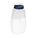 BEAR GRIPS Fridge Milk Jug with Safety Lid (1.5 Liter) - Pack of 1 (Plastic)