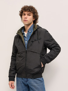 the bear house full sleeve solid men jacket