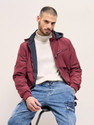 THE BEAR HOUSE Men Solid Casual Jacket