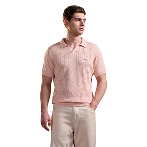 THE BEAR HOUSE Mens Pink Pure Cotton