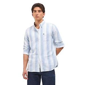 THE Bear House Mens Striped Slim Fit