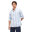 THE Bear House Men39s Striped Slim Fit