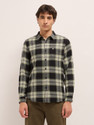 THE BEAR HOUSE Men Checkered Casual Black