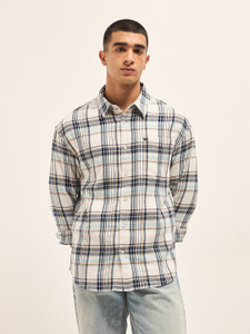 THE BEAR HOUSE Men Checkered Casual Multicolor